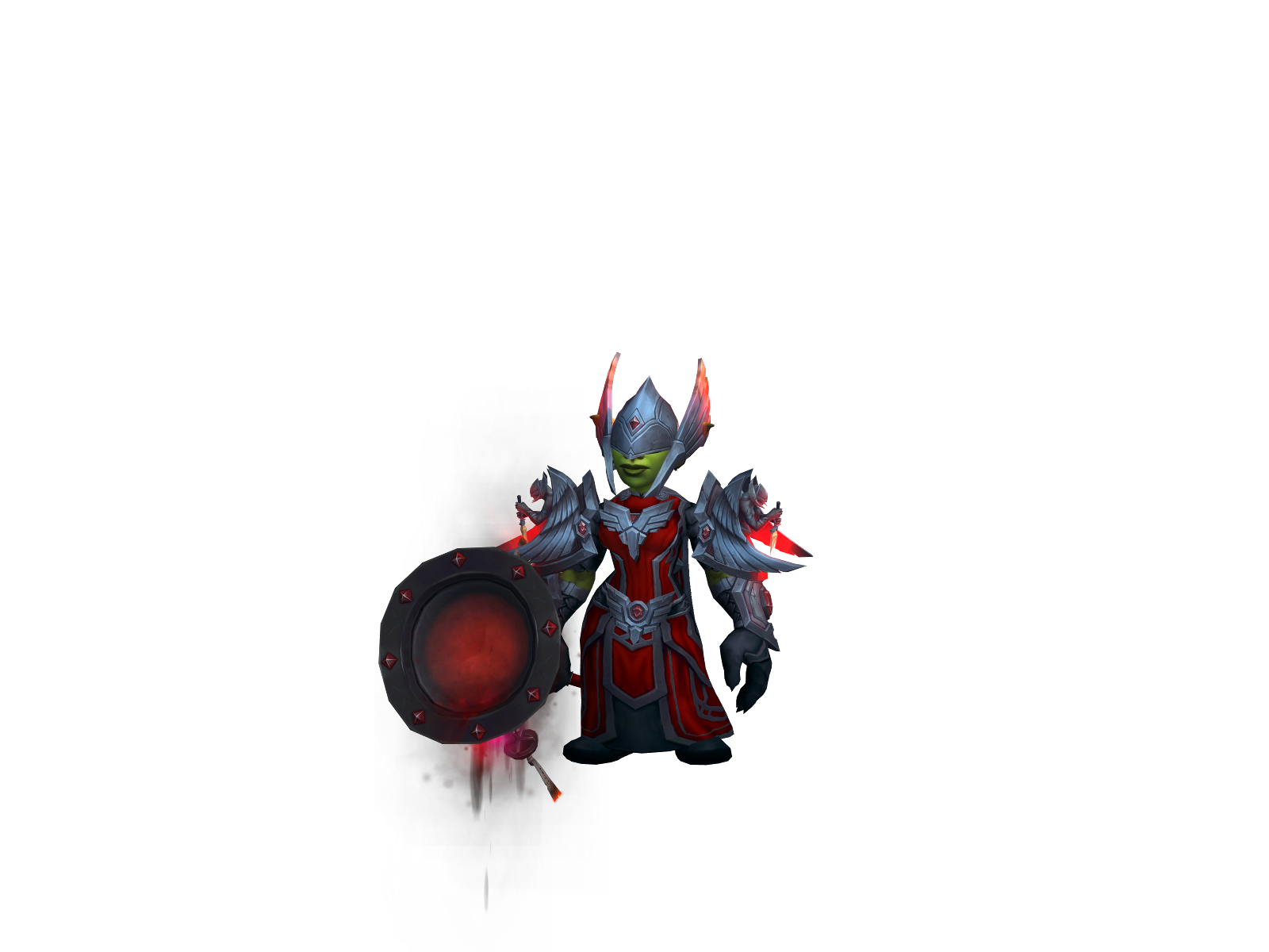 Djusnevejs 3D character render