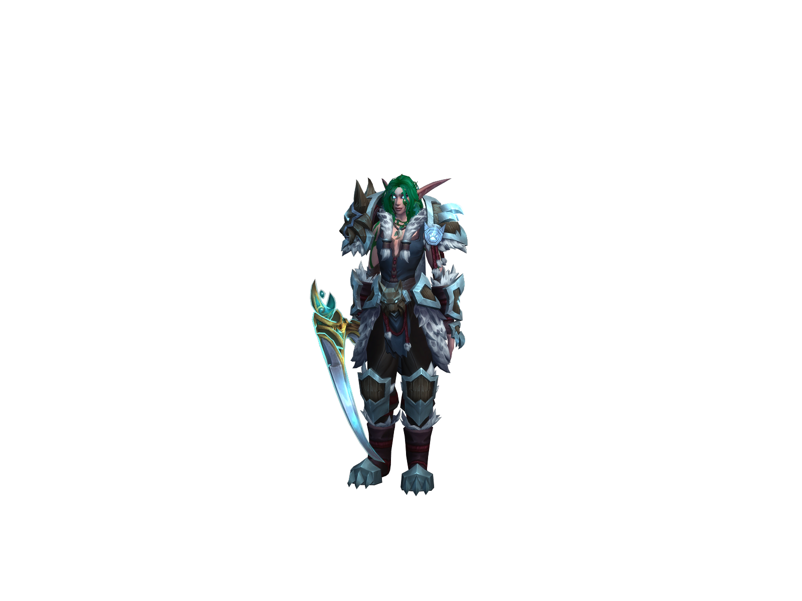 Kellara 3D character render