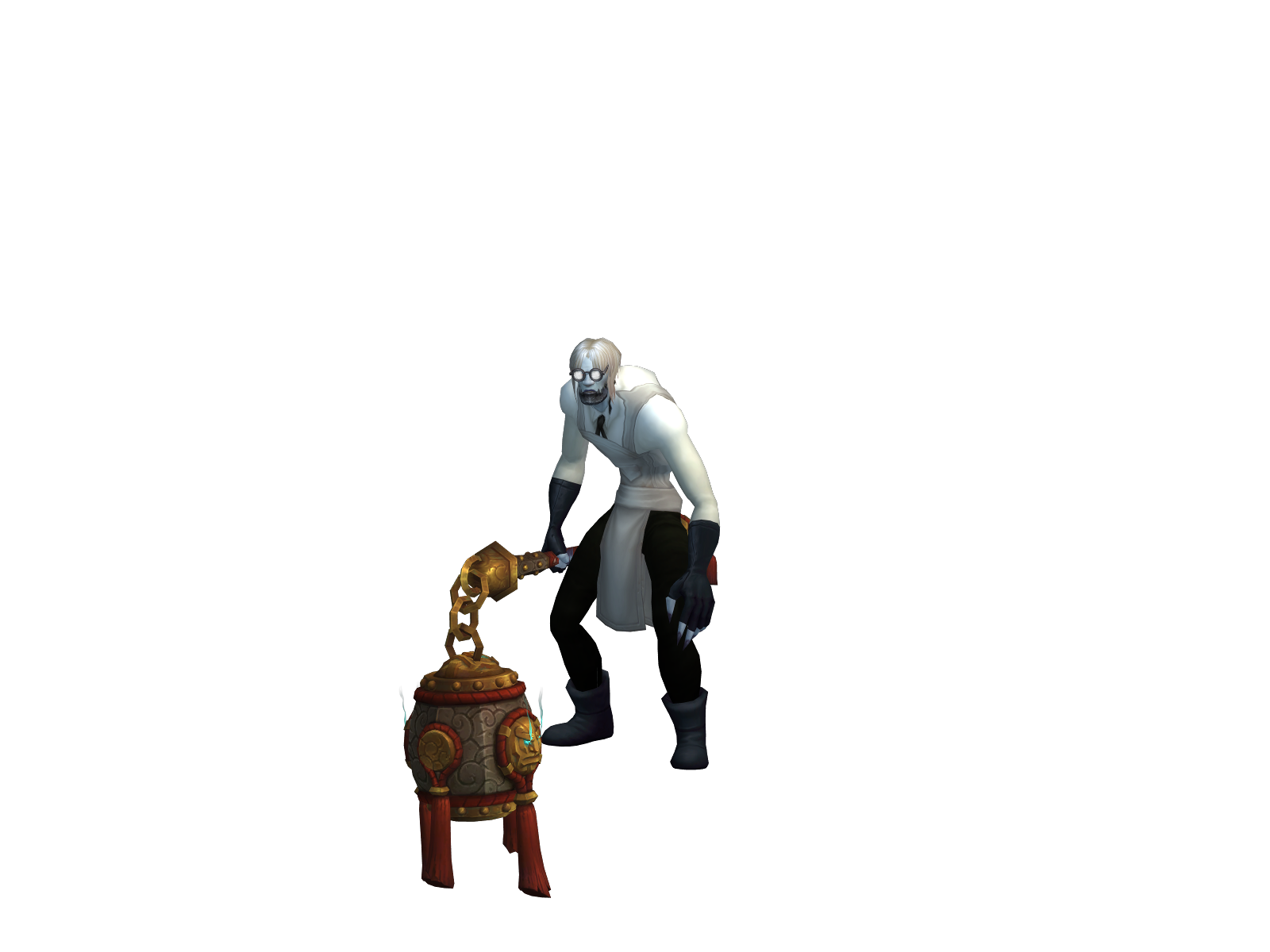 Monc 3D character render