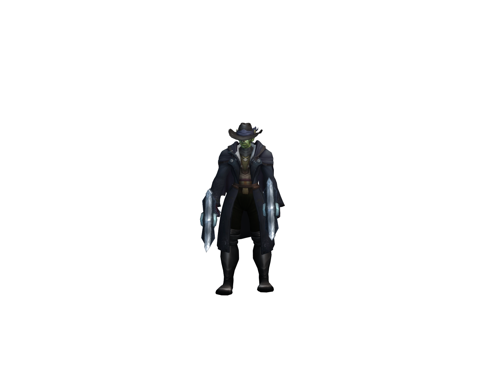 Dødø 3D character render