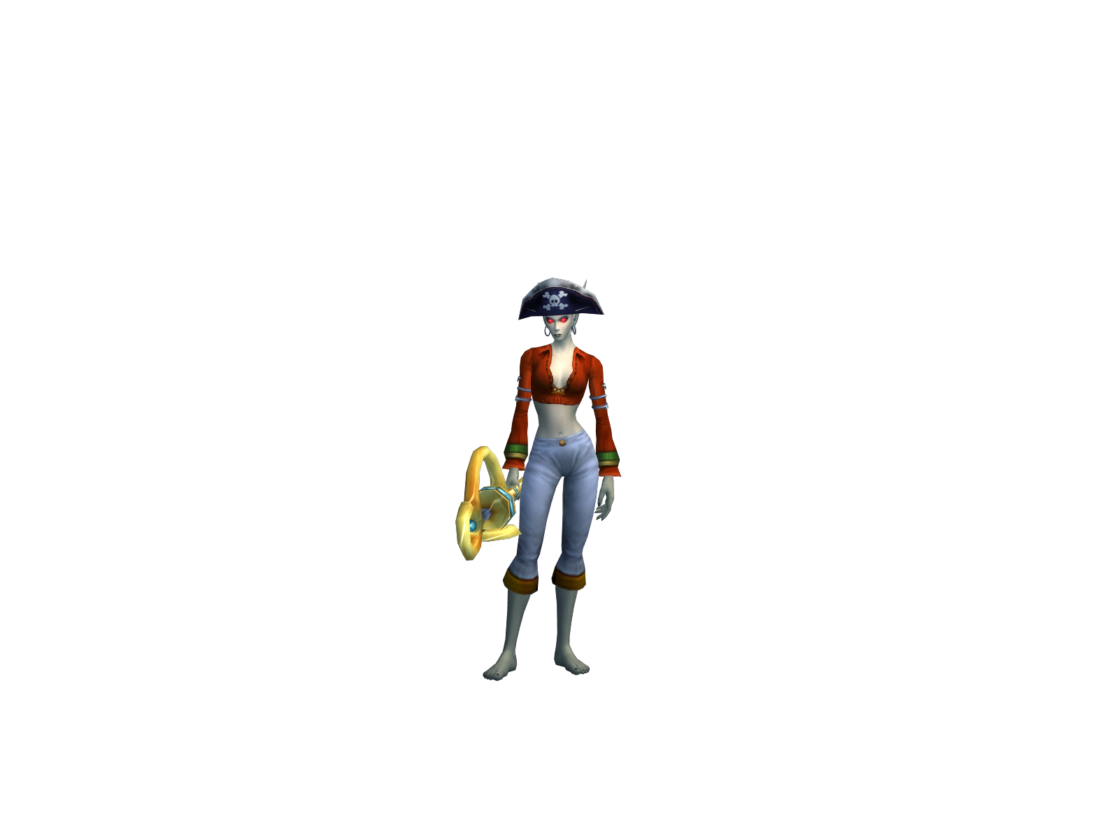 Alviarine 3D character render
