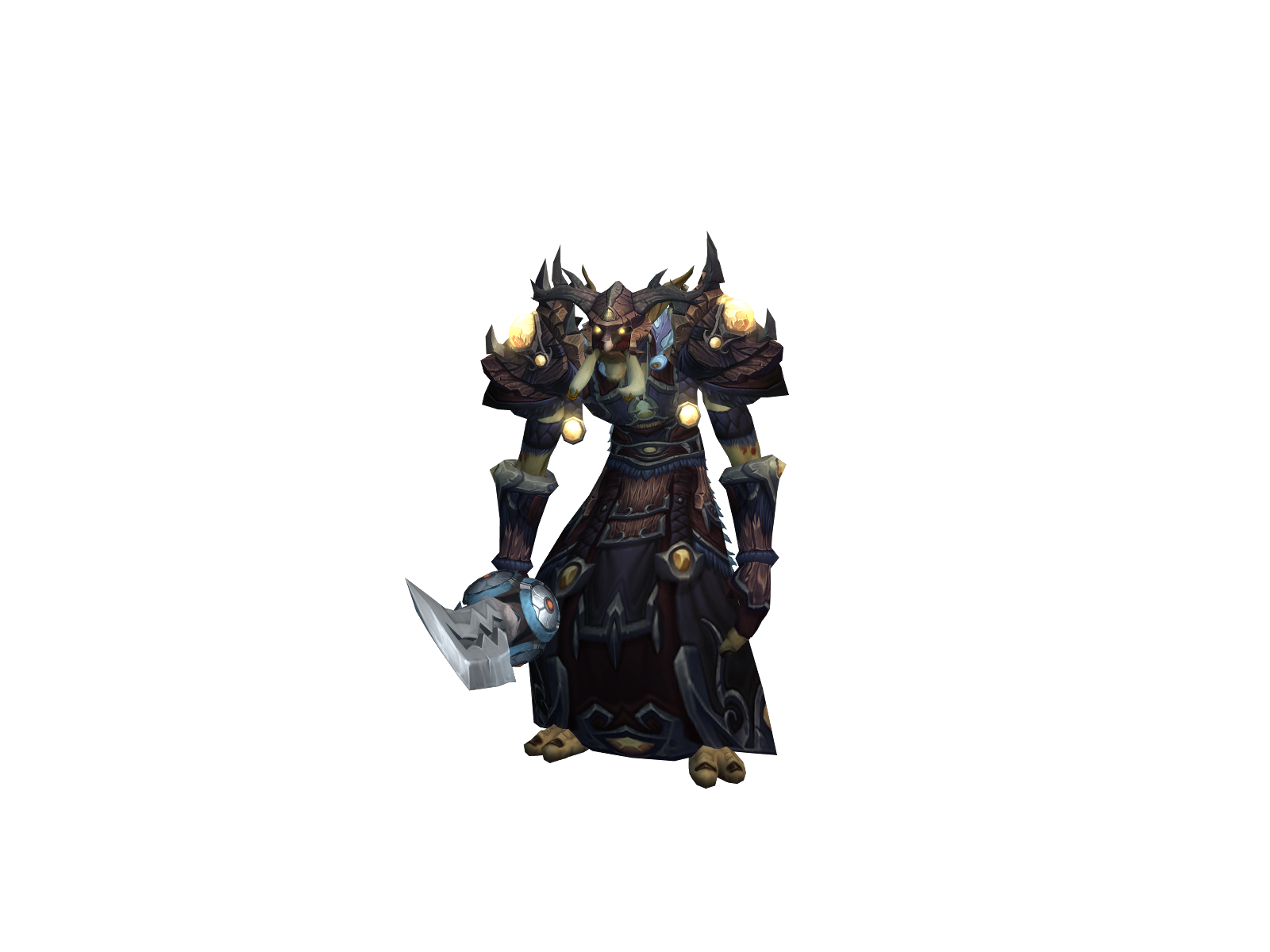 Btierdamage 3D character render