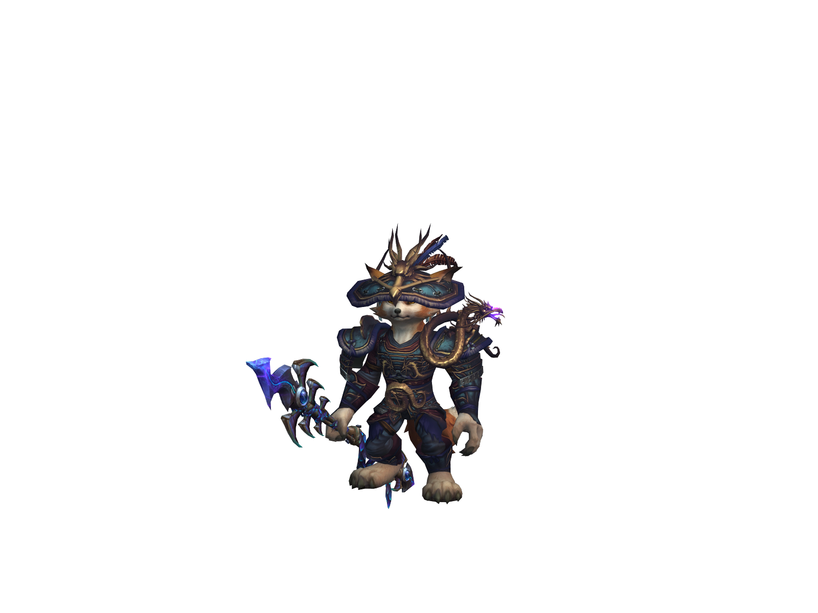Kenjipoo 3D character render