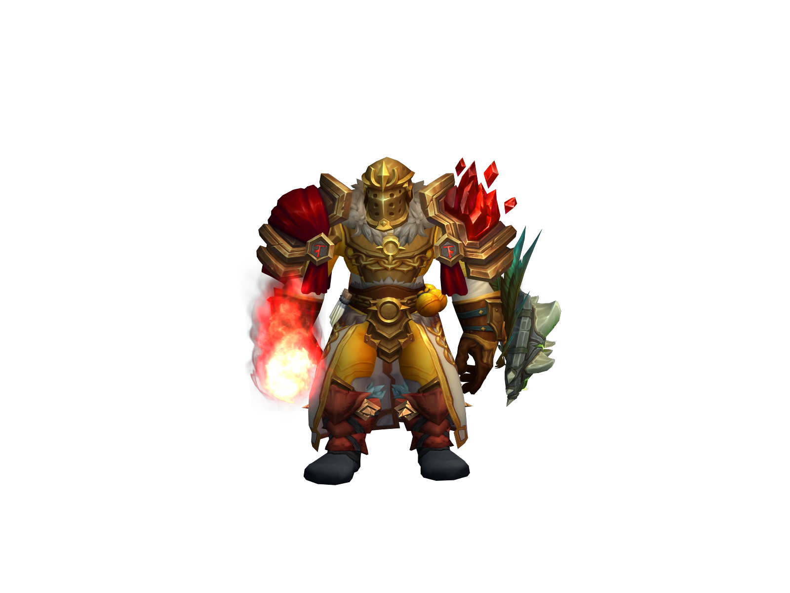 Bigdamshocks 3D character render