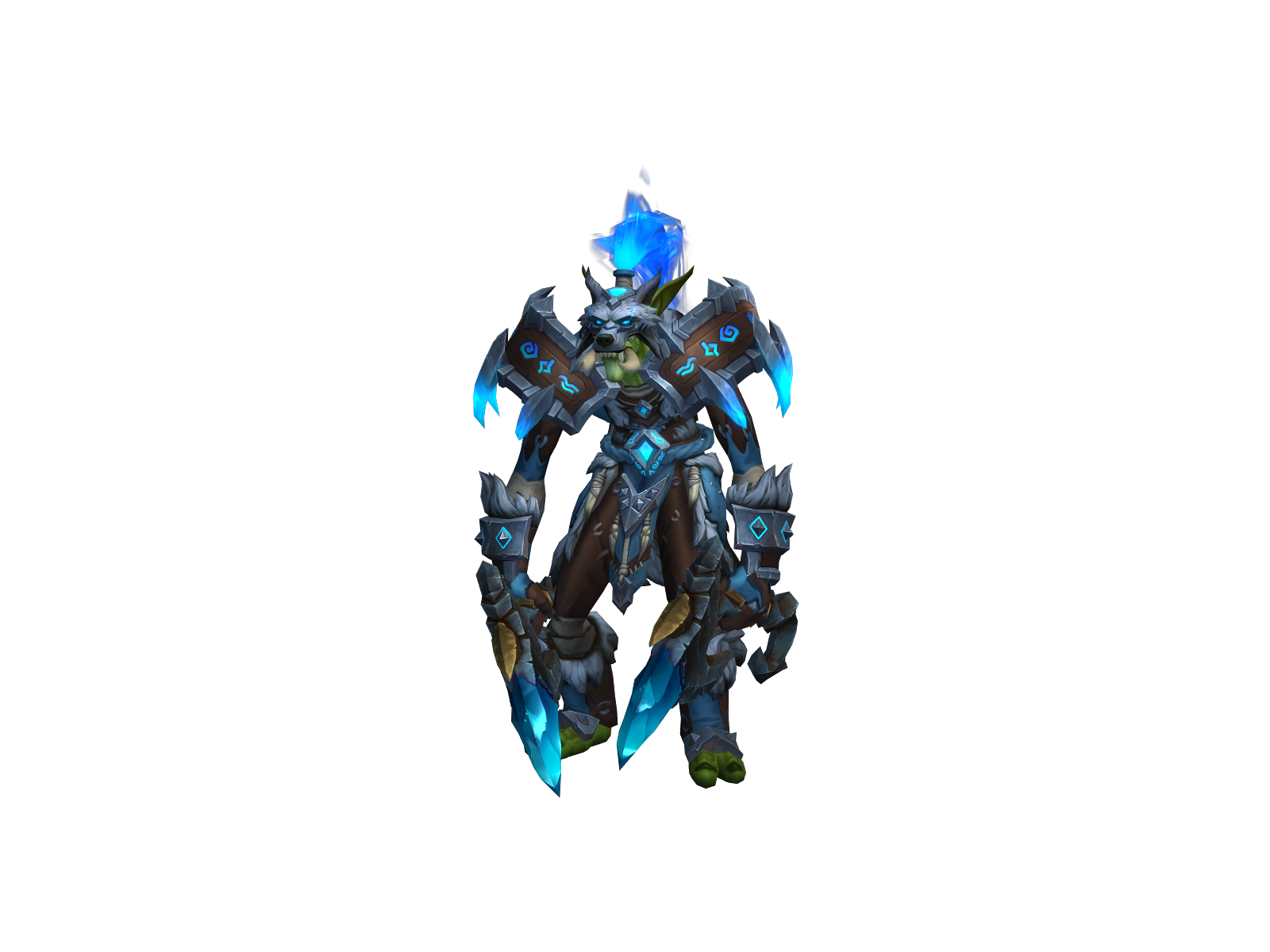 Røokïeq 3D character render
