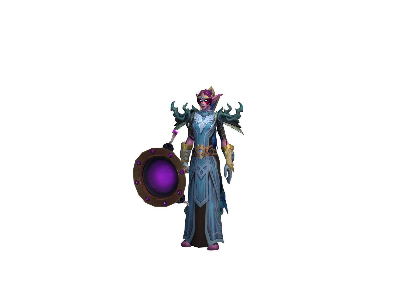 Bummed 3D character render