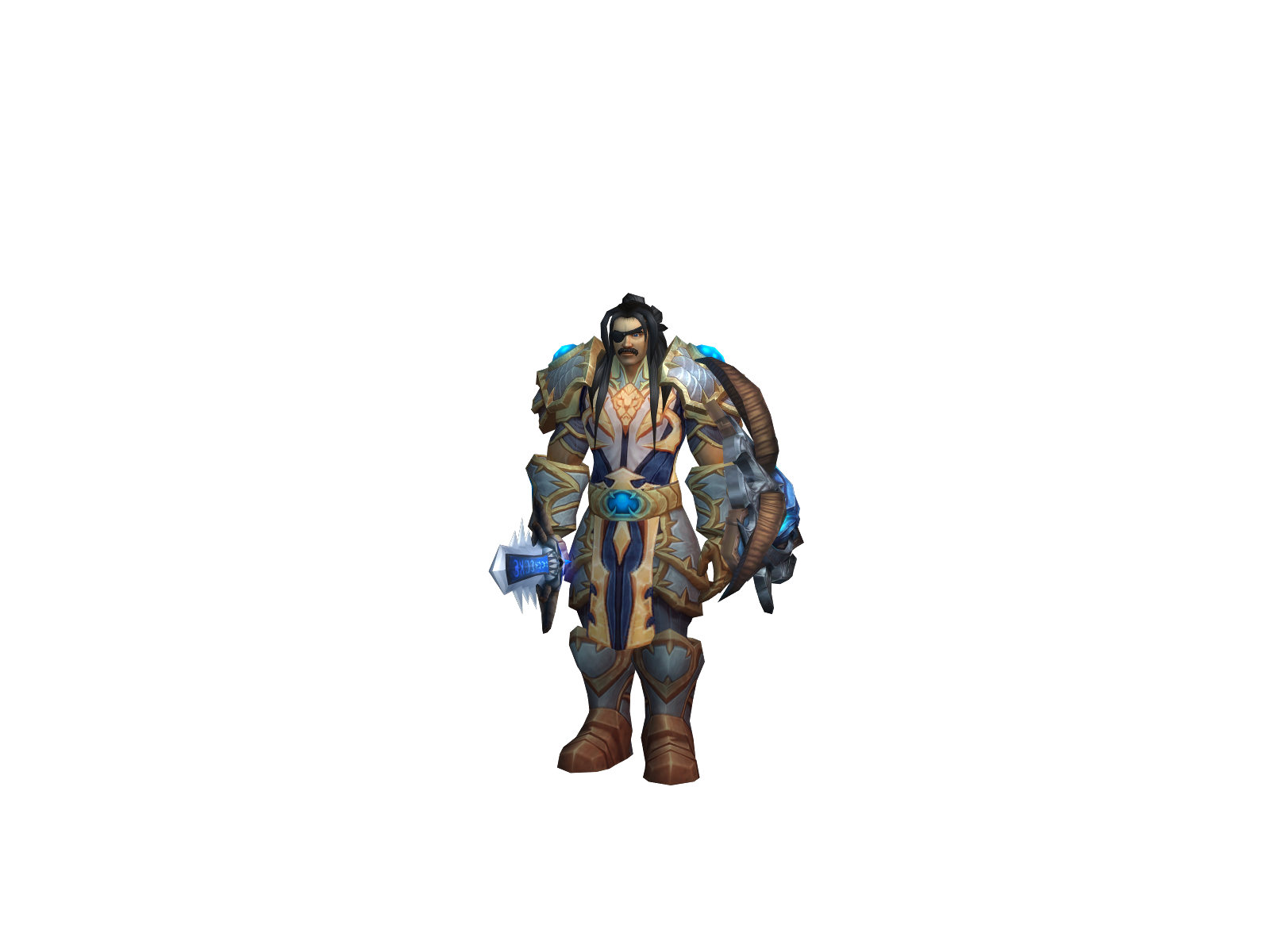 Hølysmokes 3D character render