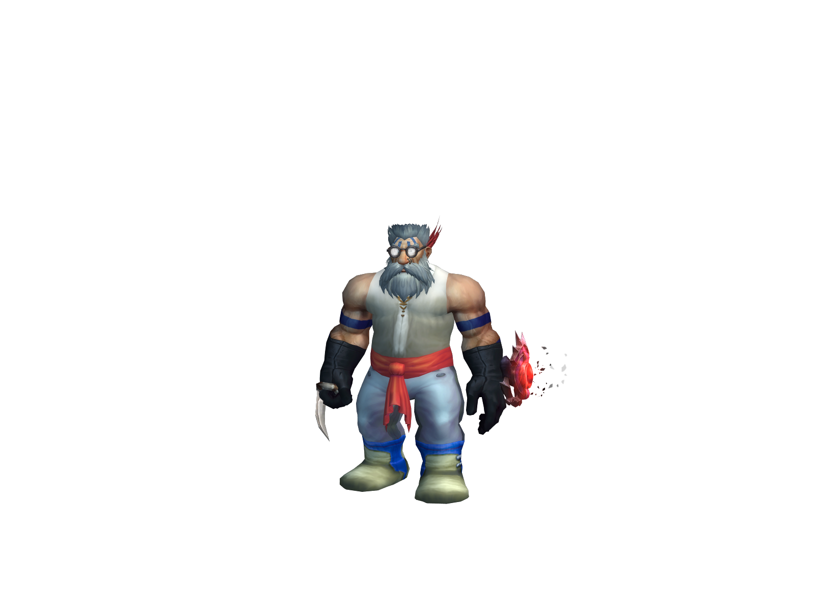 Lacat 3D character render