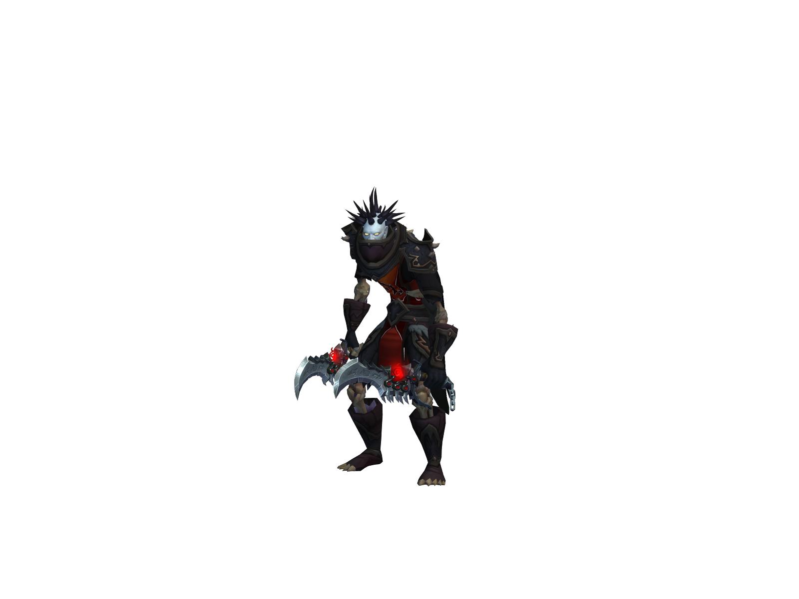 Pairax 3D character render