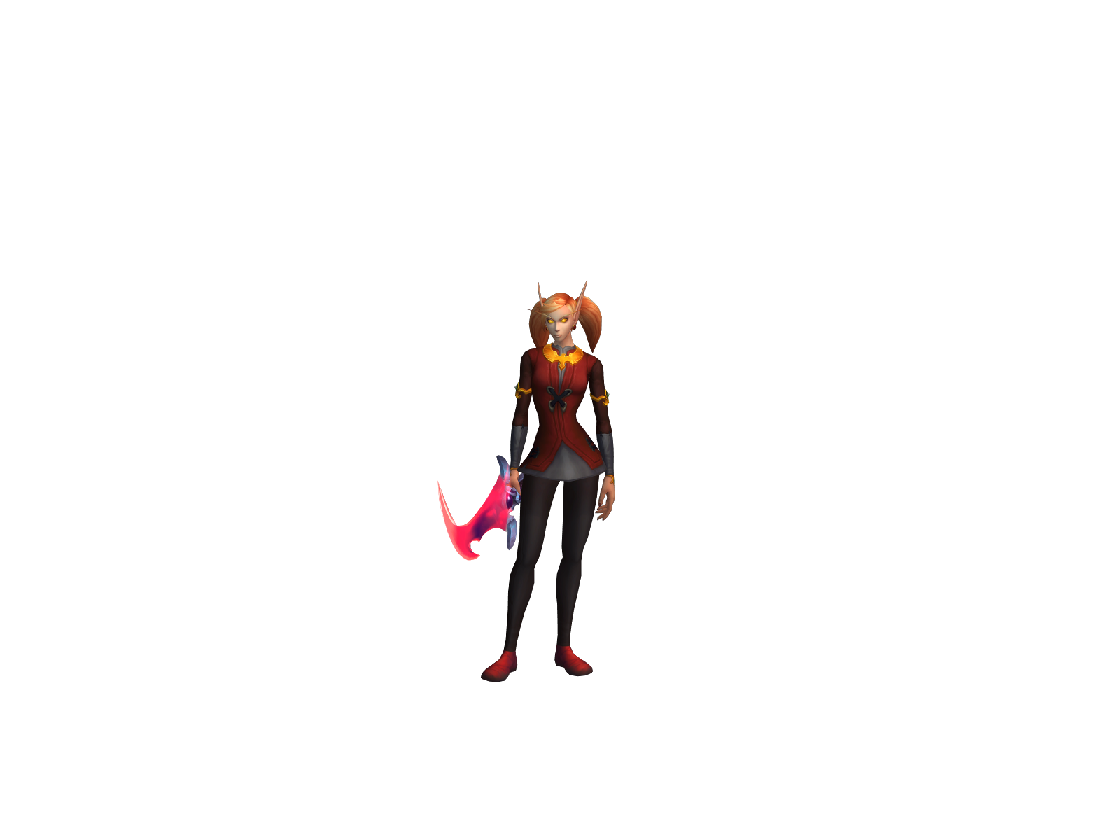 Wnwind 3D character render