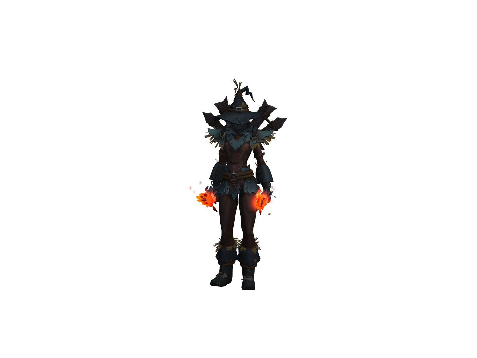Attentionass 3D character render