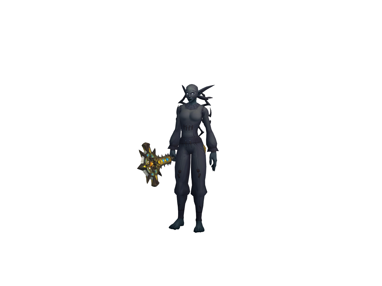 Oreë 3D character render