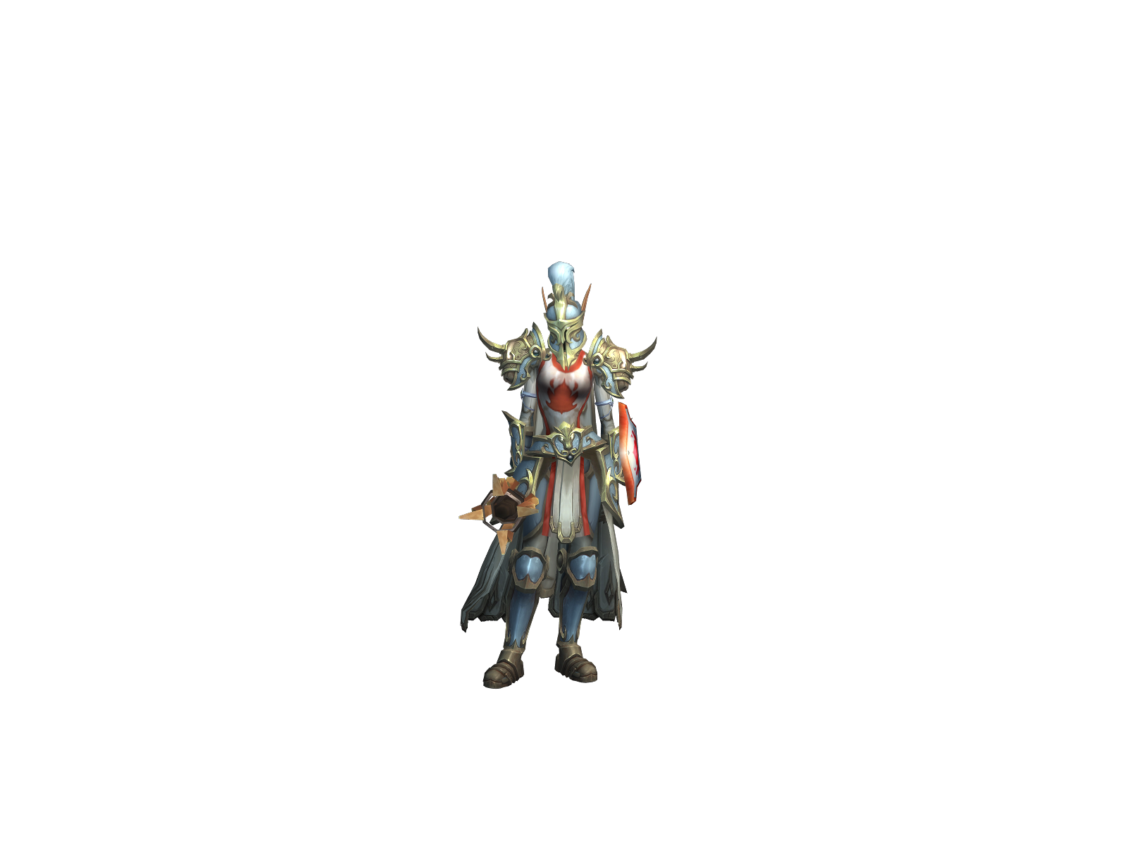 Chargn 3D character render