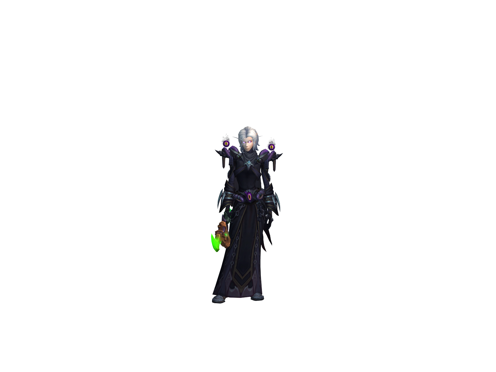 Nilamor 3D character render