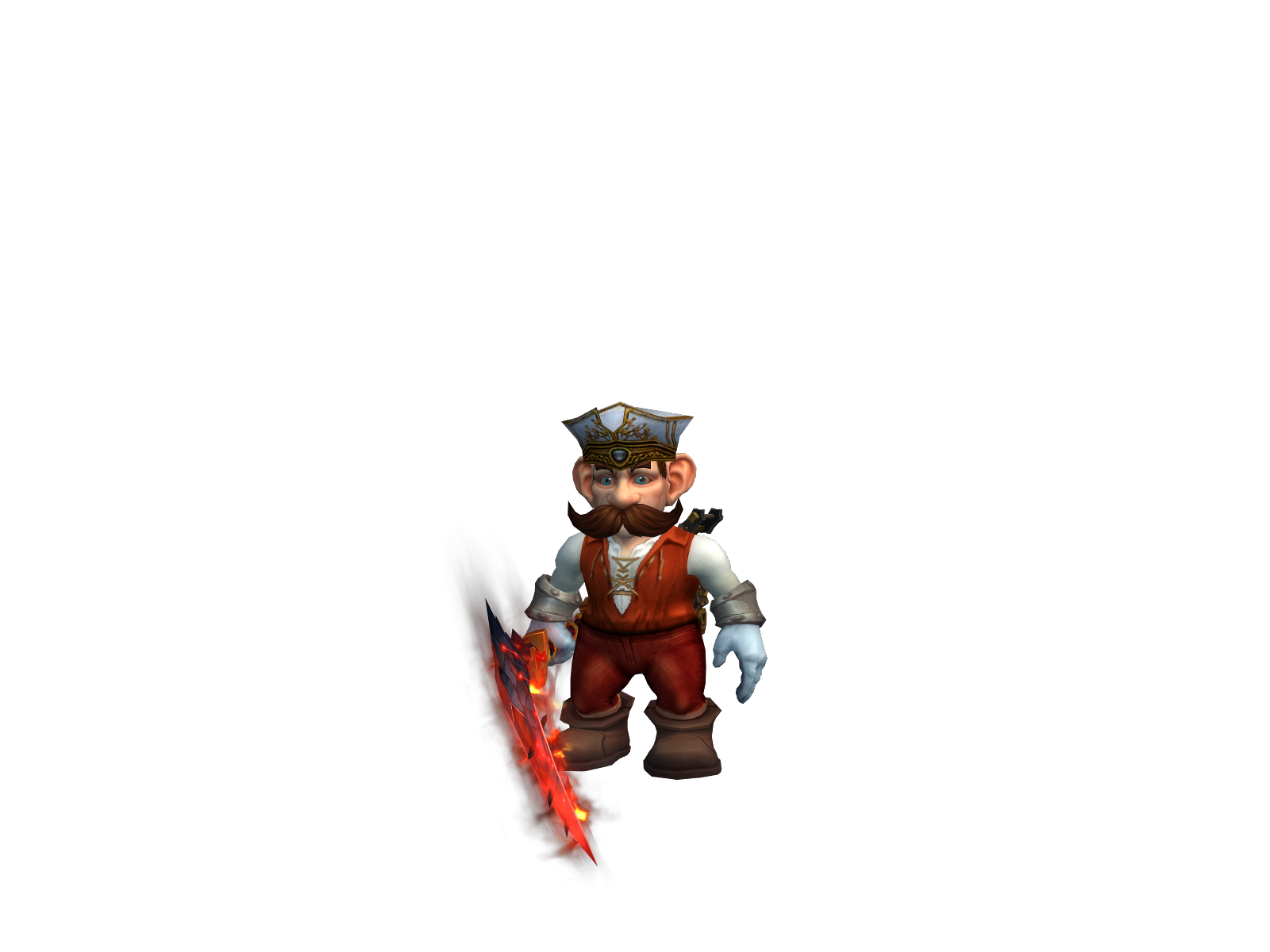 Lìlfinger 3D character render