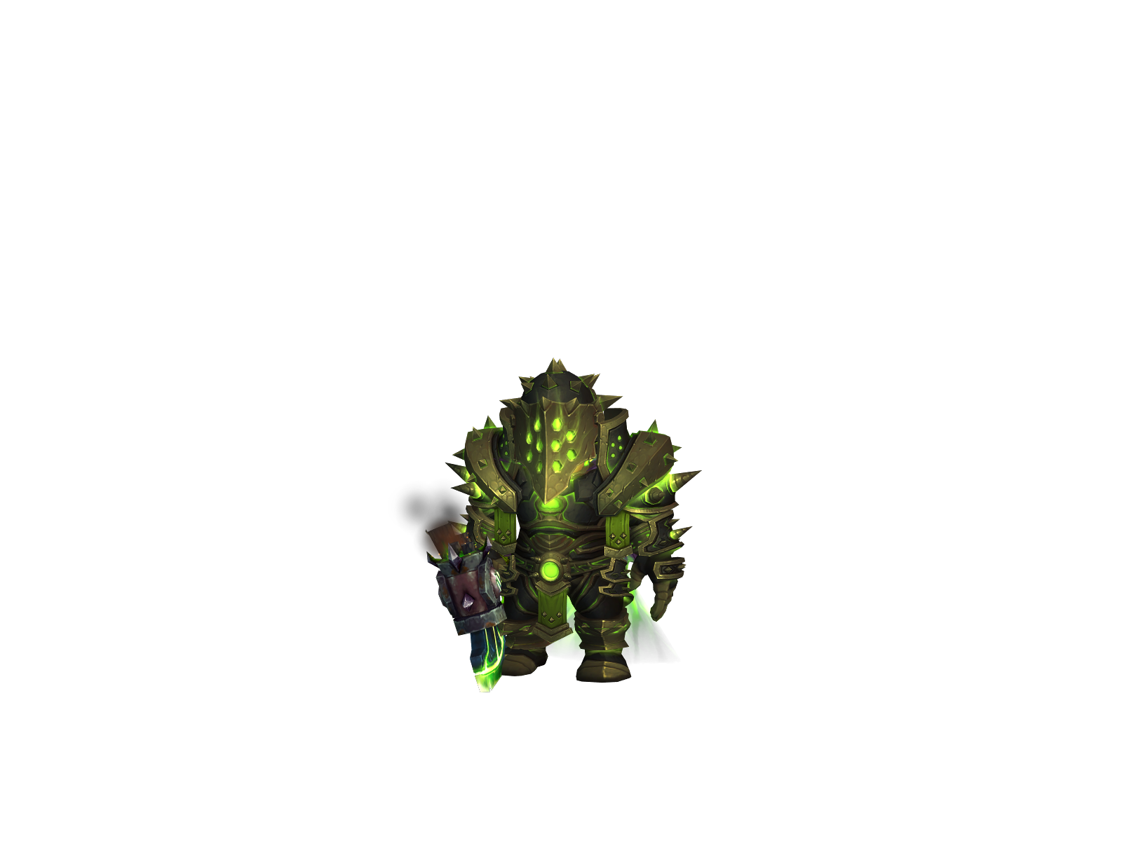 Gnomexwarr 3D character render