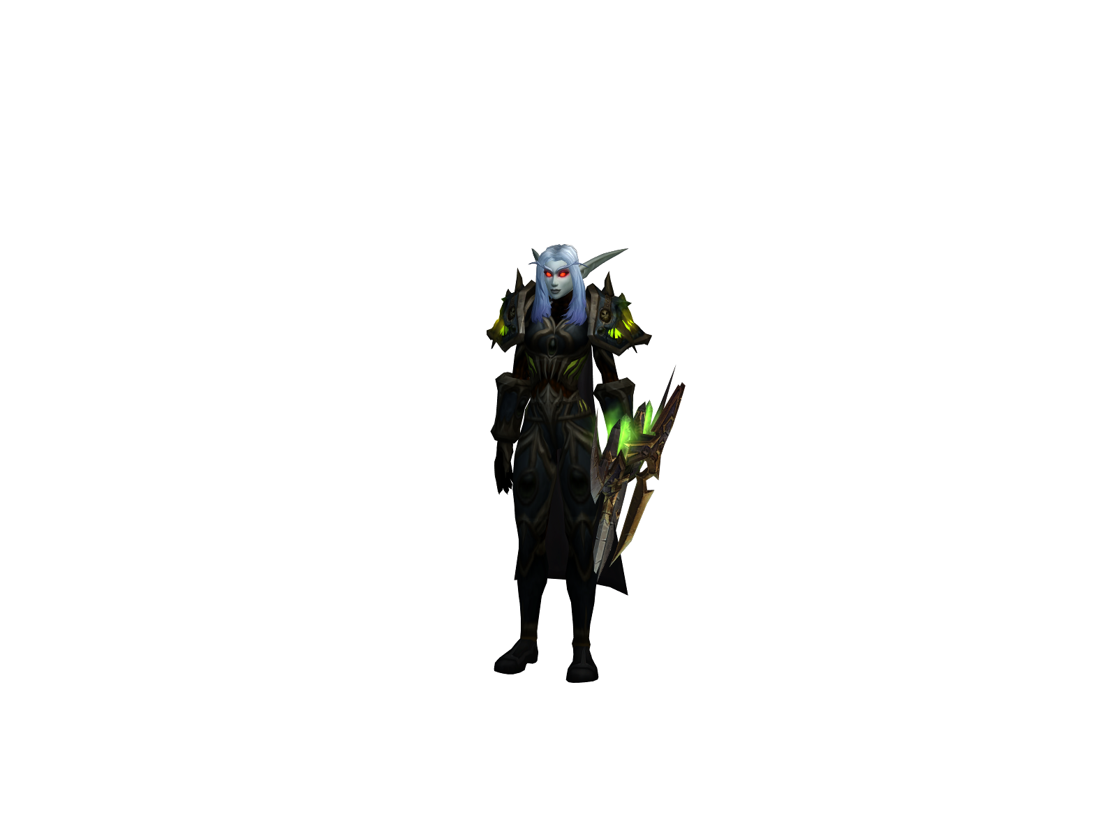 Svartz 3D character render