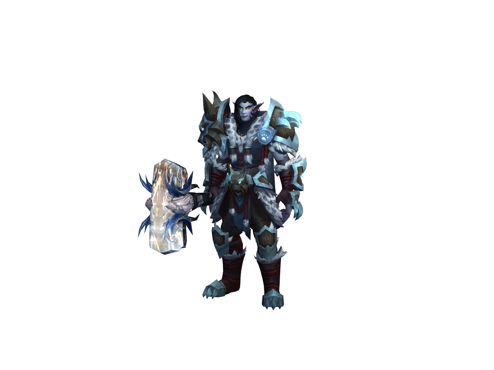 Tøto 3D character render