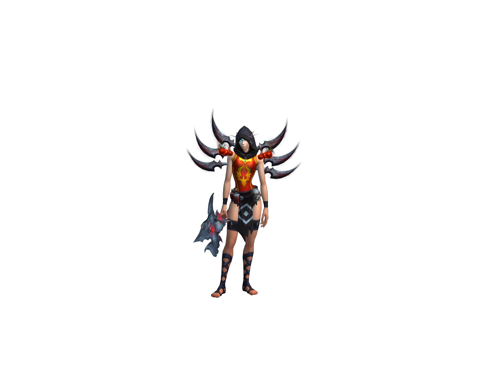 Yhn 3D character render