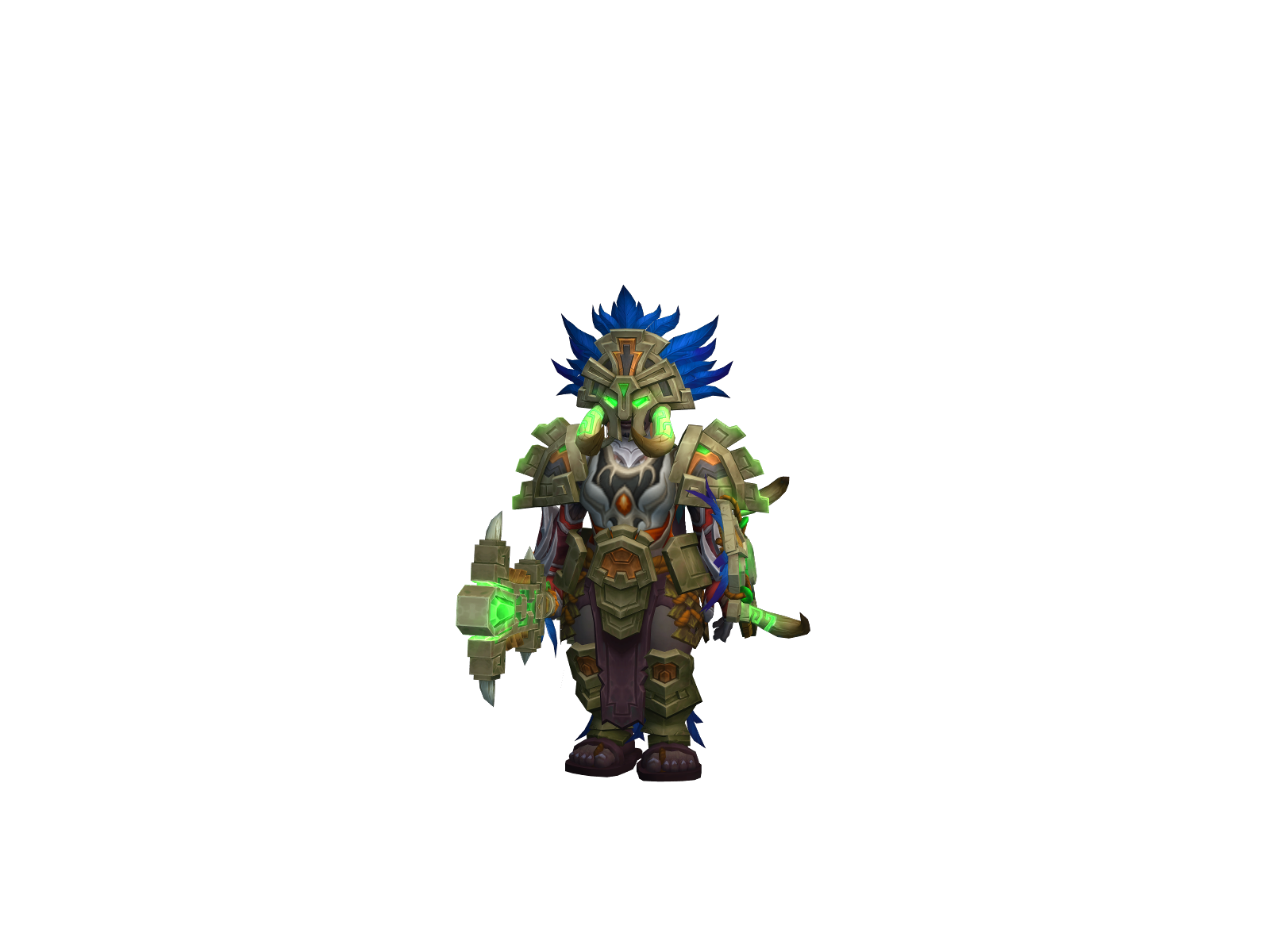 Triqqbang 3D character render
