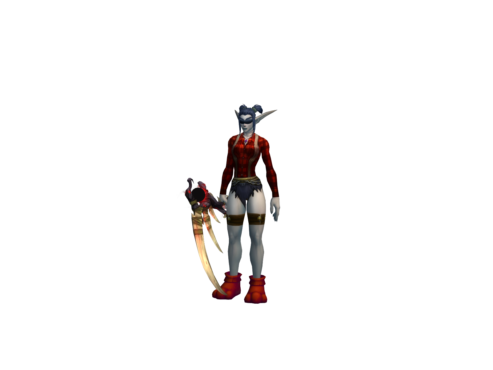 Obv 3D character render