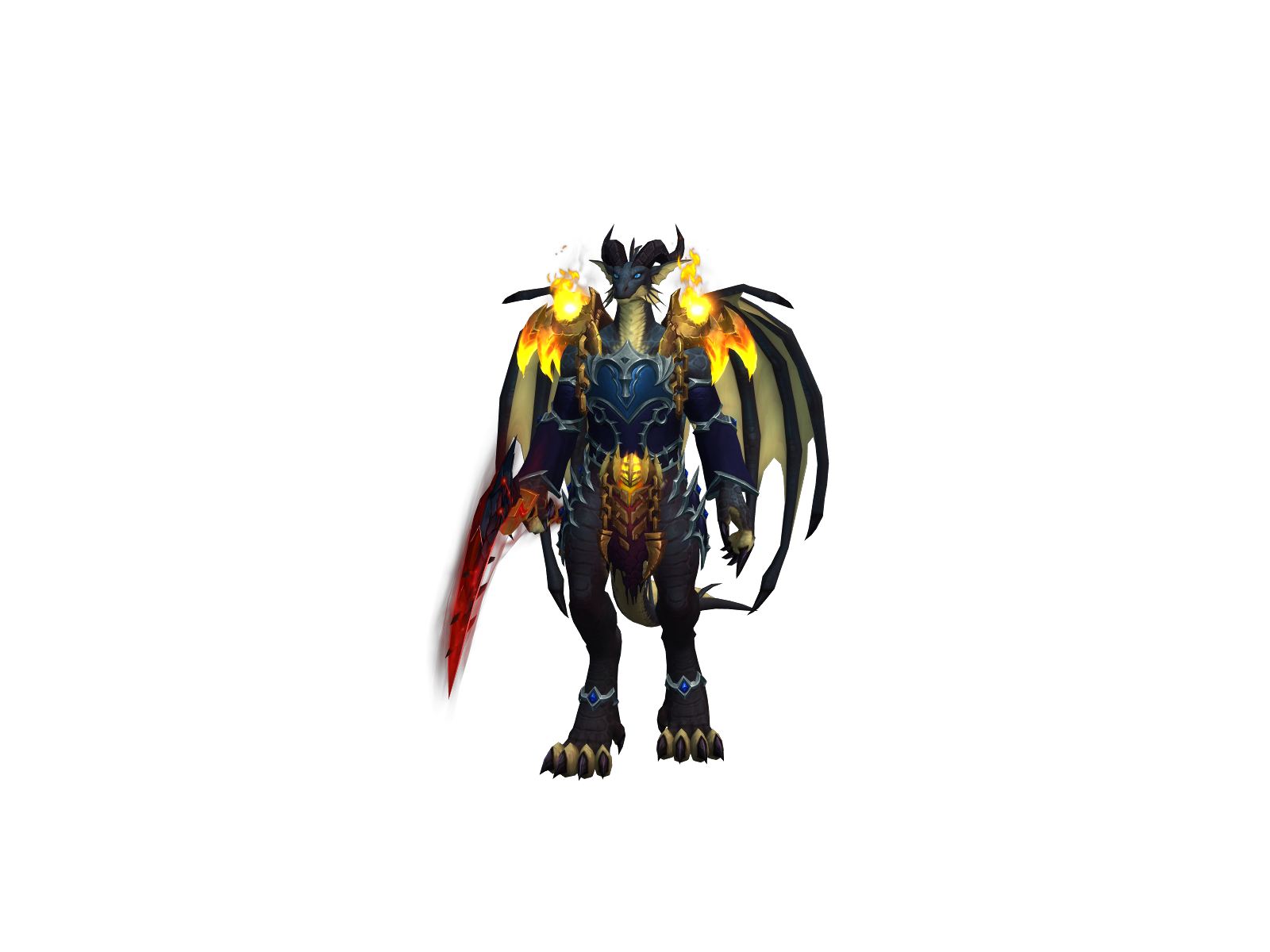 Dragontimer 3D character render
