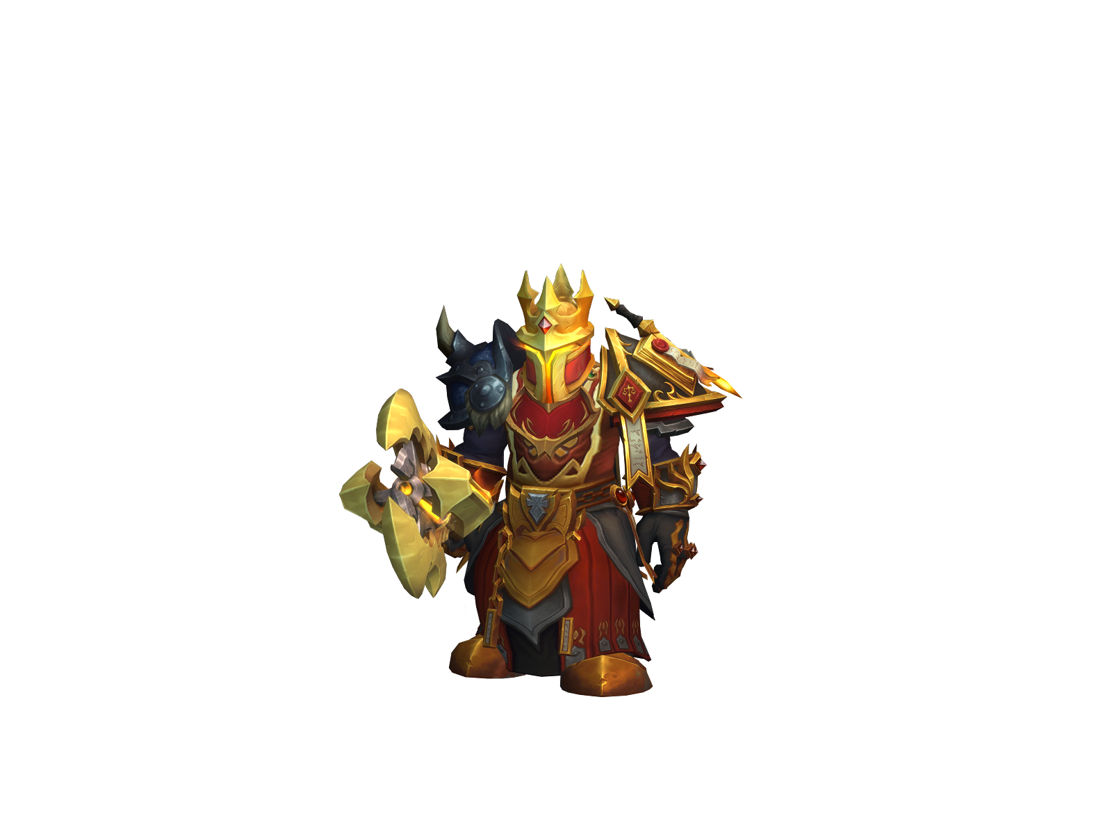Gaudfrey 3D character render
