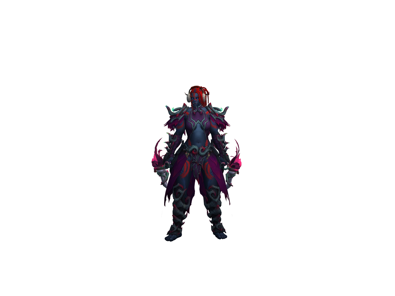 Shacrane 3D character render