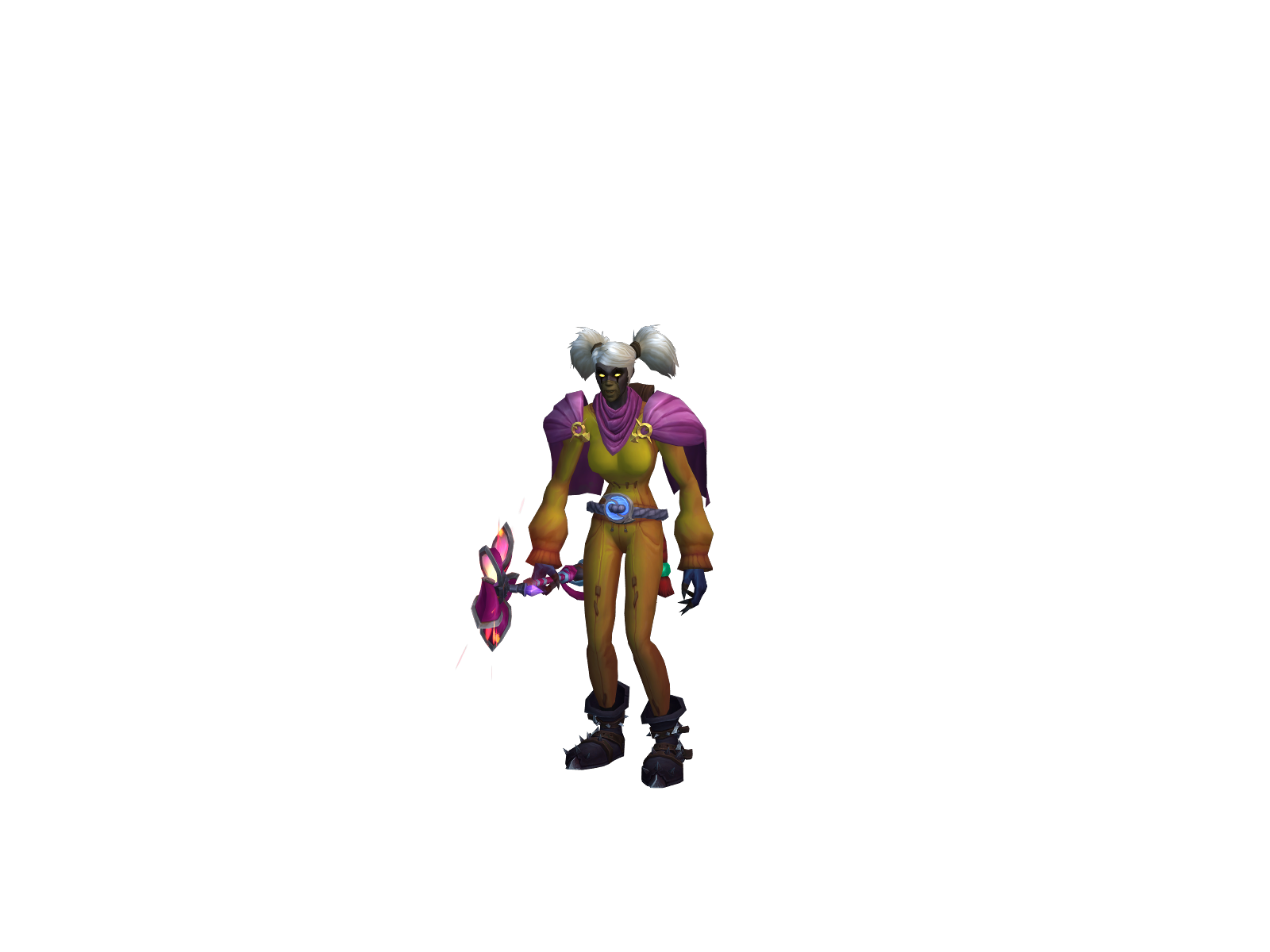 Kajae 3D character render