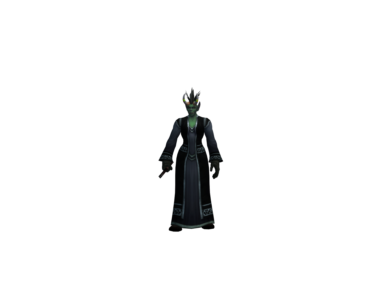 Rikkudou 3D character render