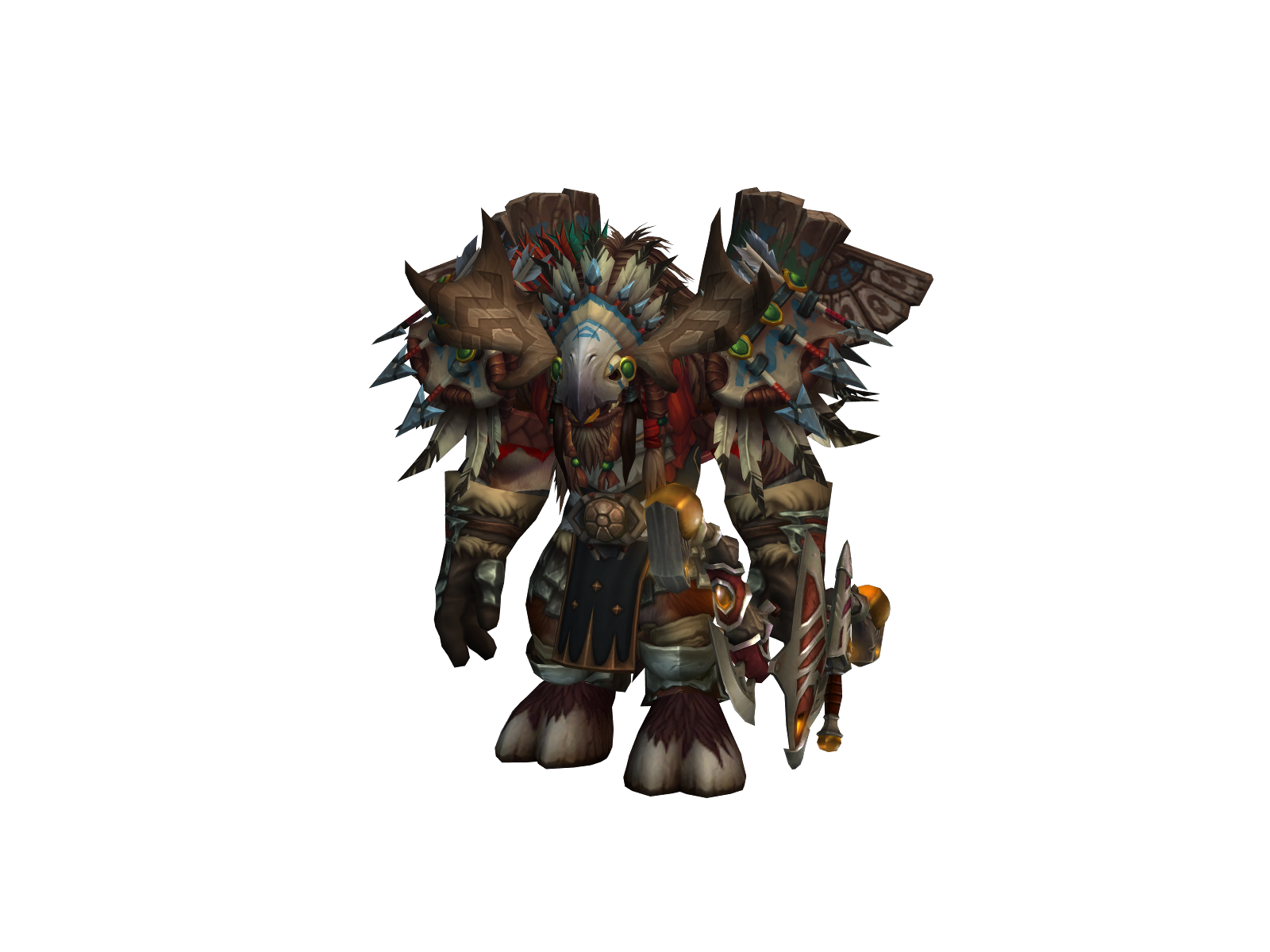 Rhiyoncé 3D character render
