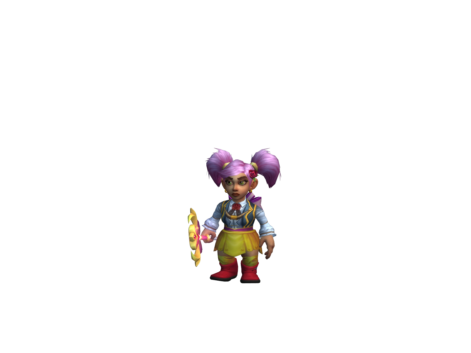 Lunaolivia 3D character render