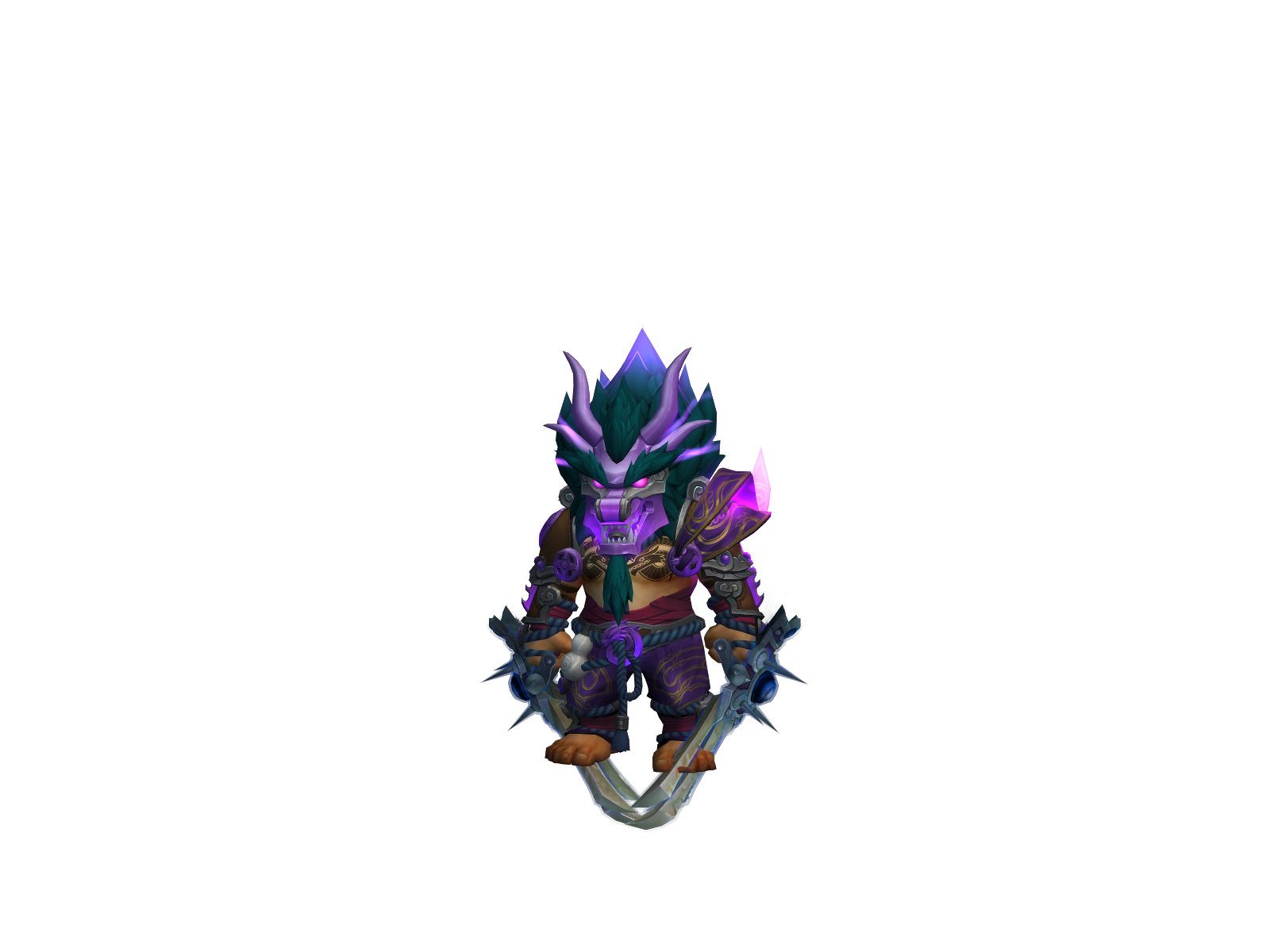 Ruiins 3D character render