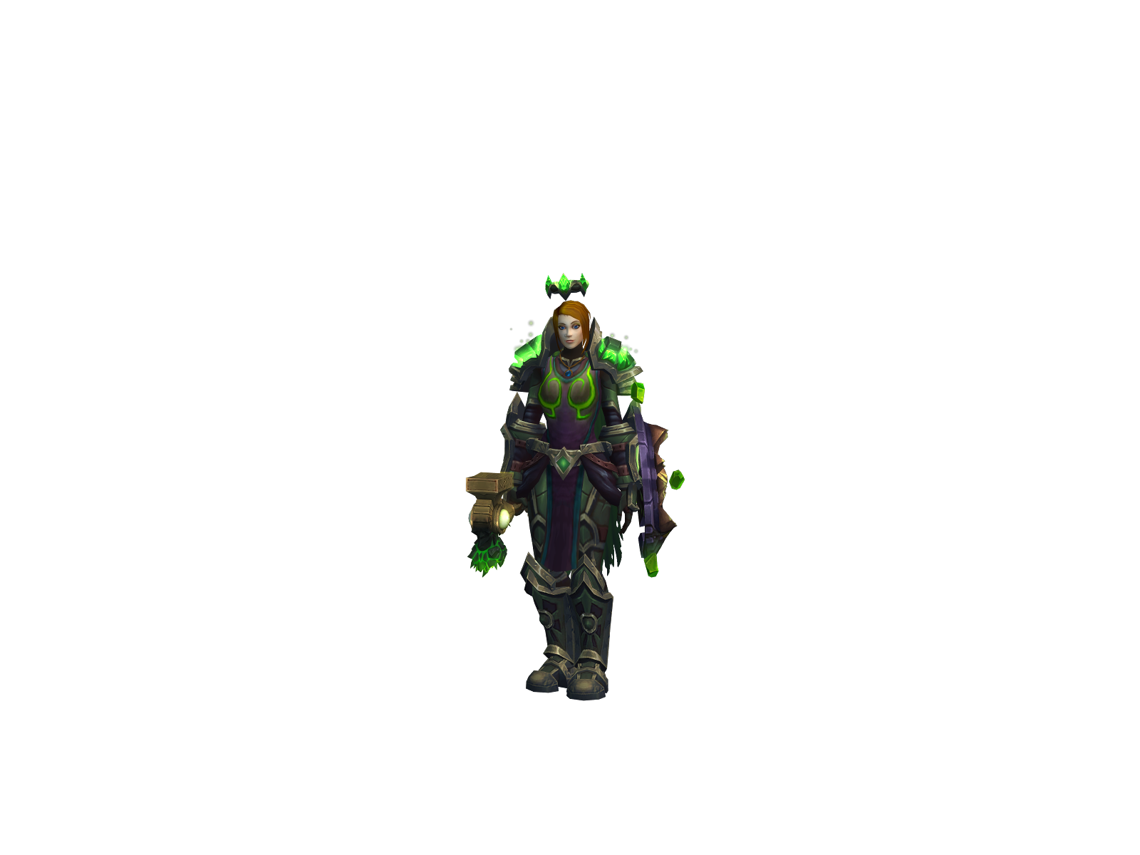 Cascadebadge 3D character render