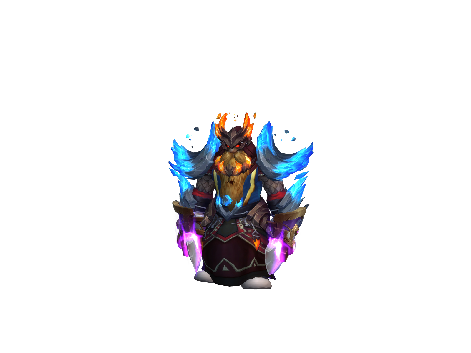Sïken 3D character render