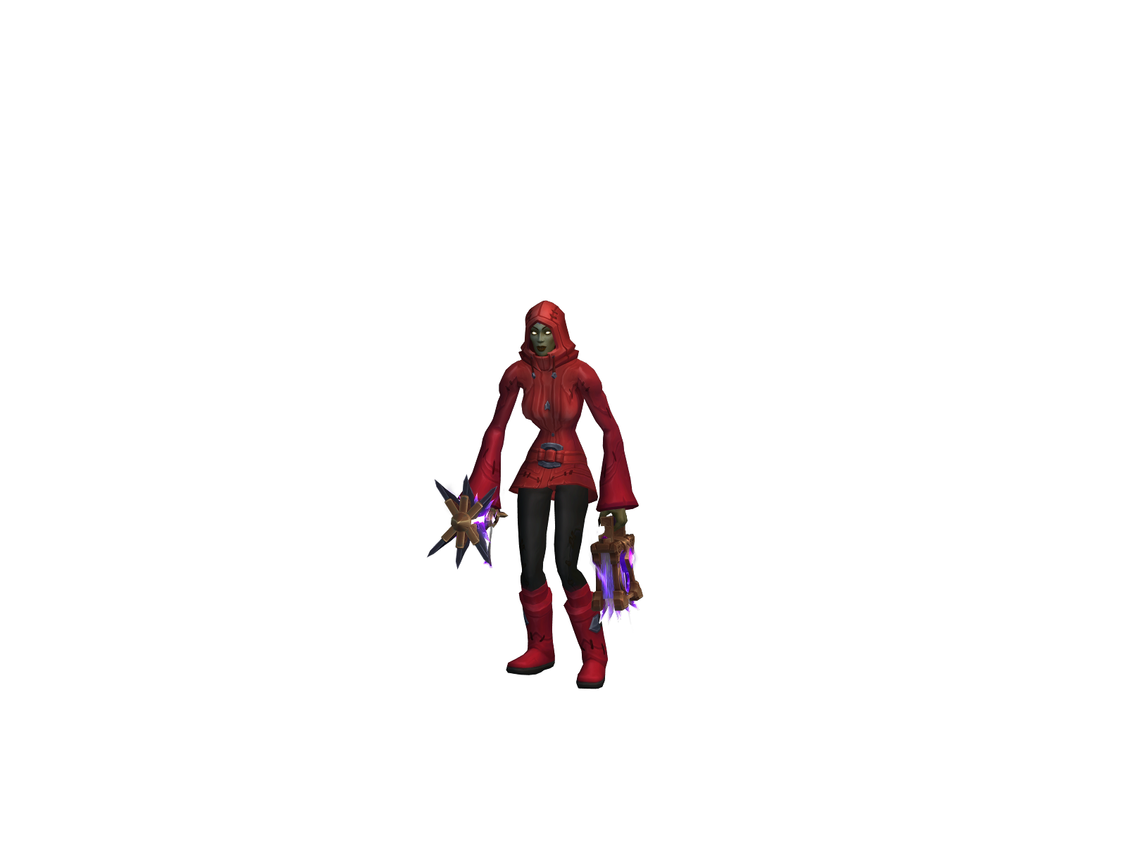Yavalió 3D character render