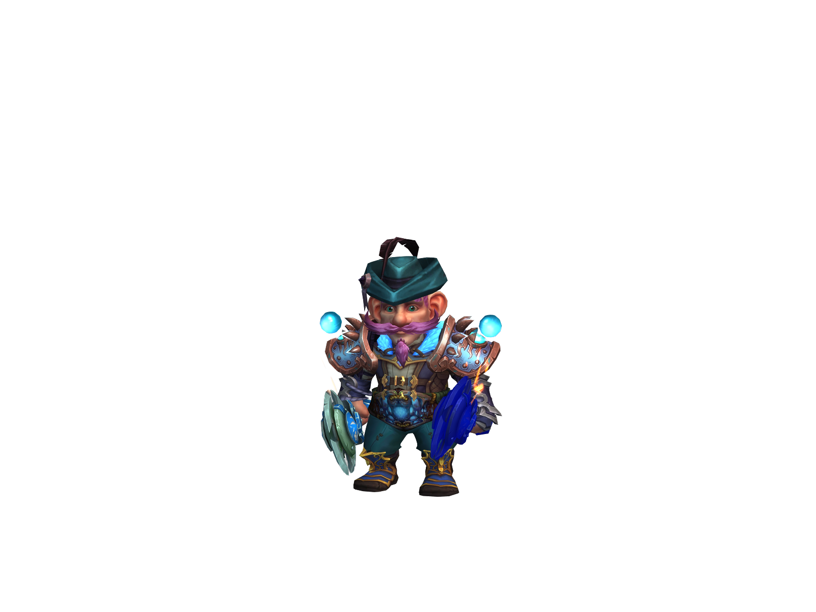 Plami 3D character render