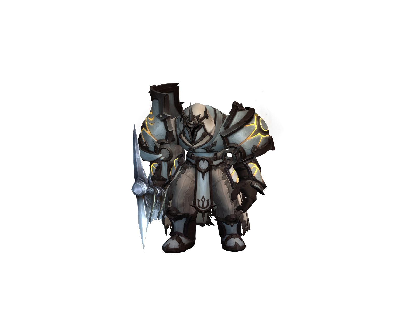 Harux 3D character render