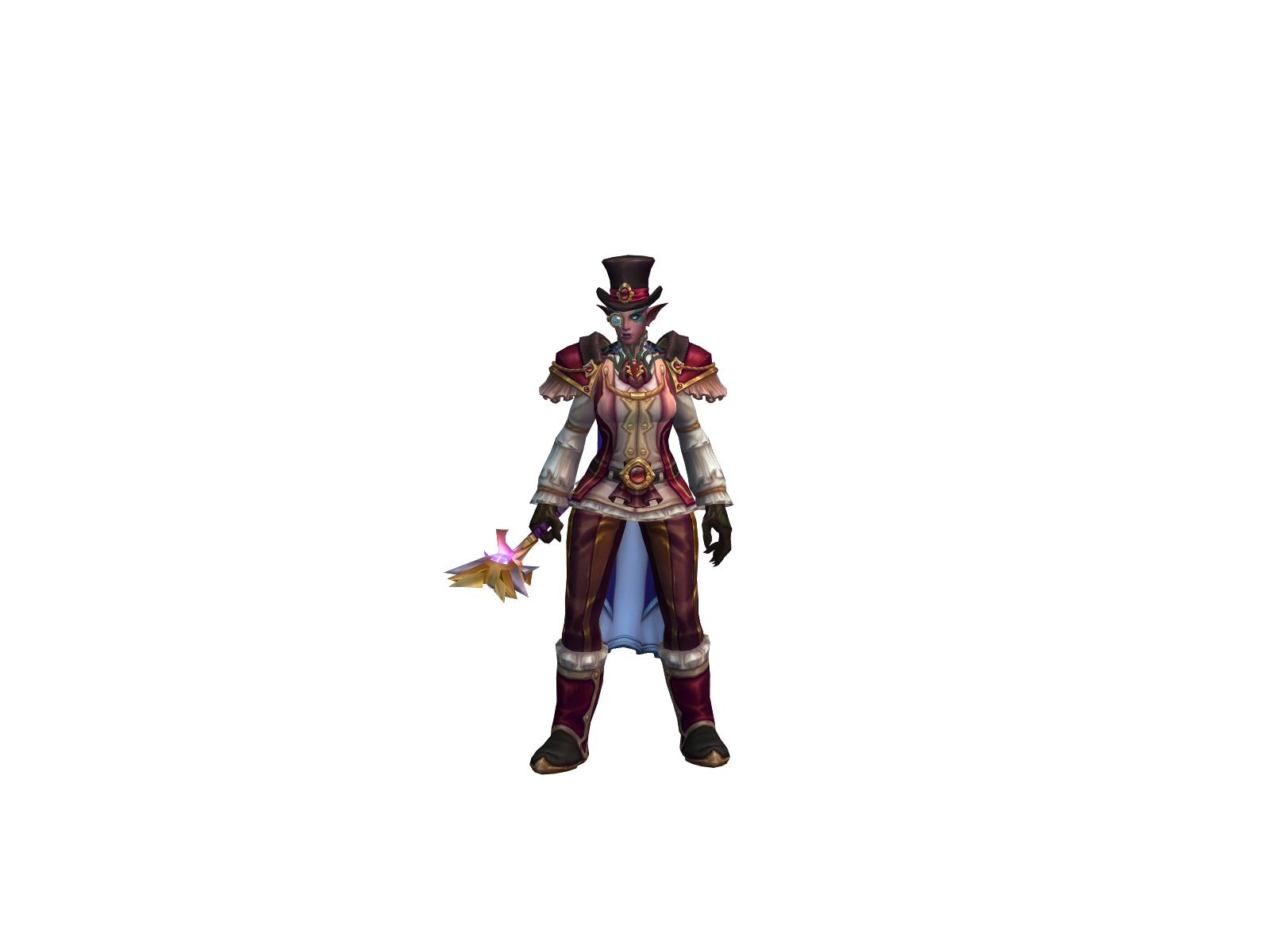 Gillac 3D character render