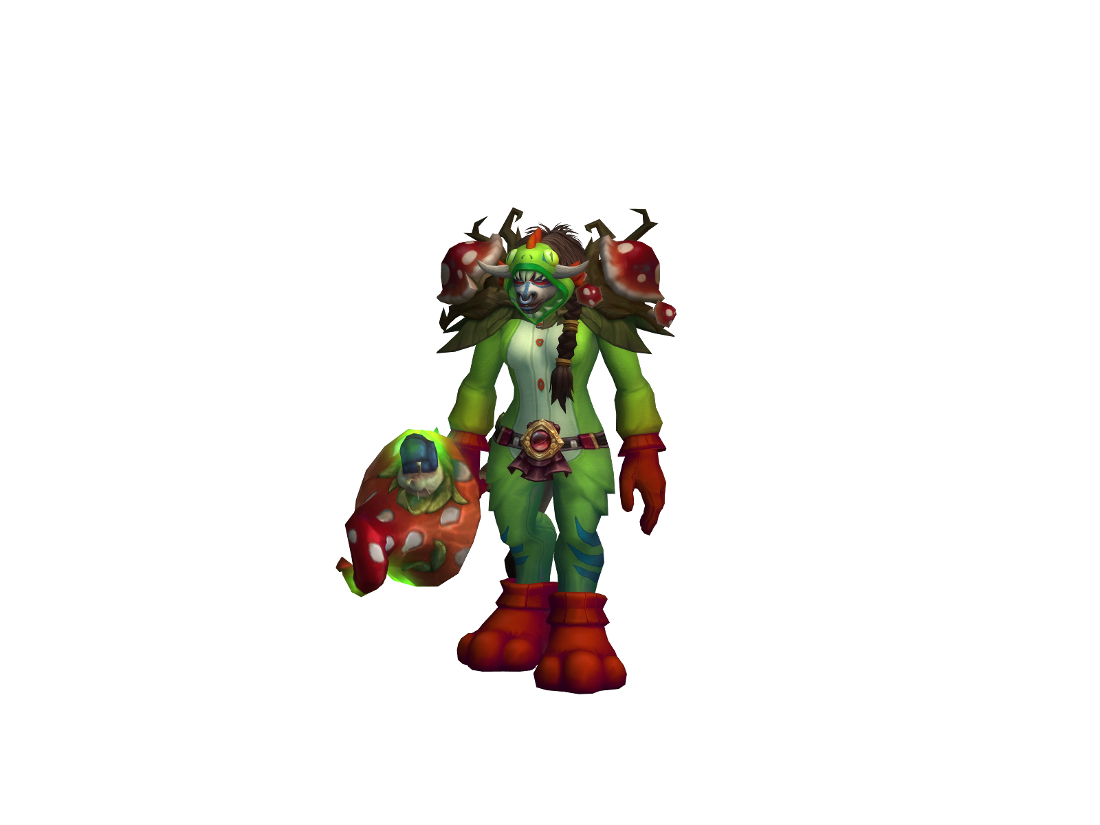 Liamosaurus 3D character render