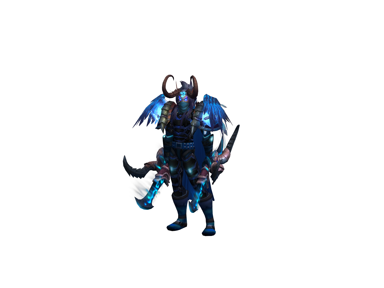 Buffdestro 3D character render