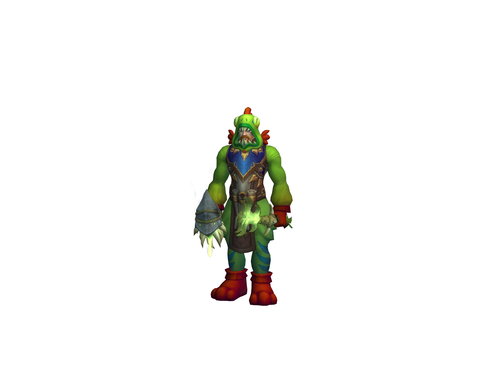 Krindril 3D character render