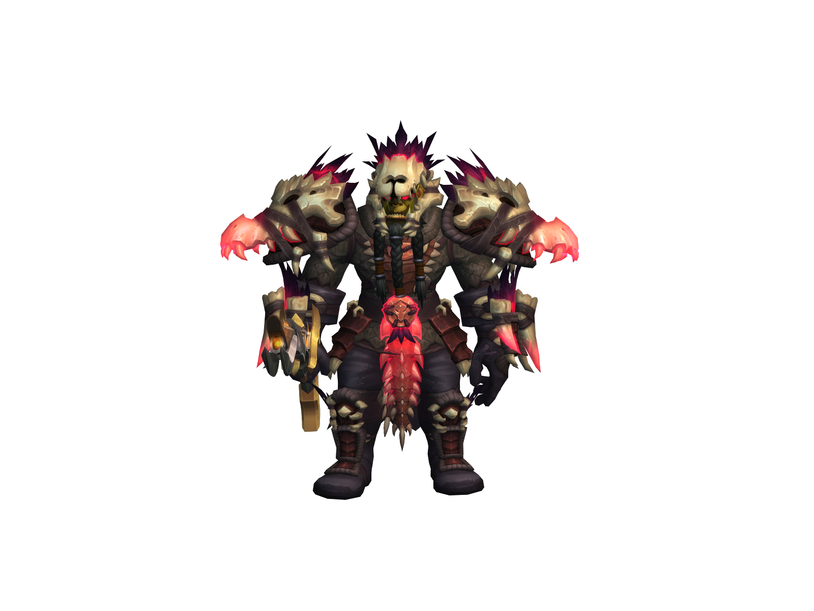 Iccow 3D character render