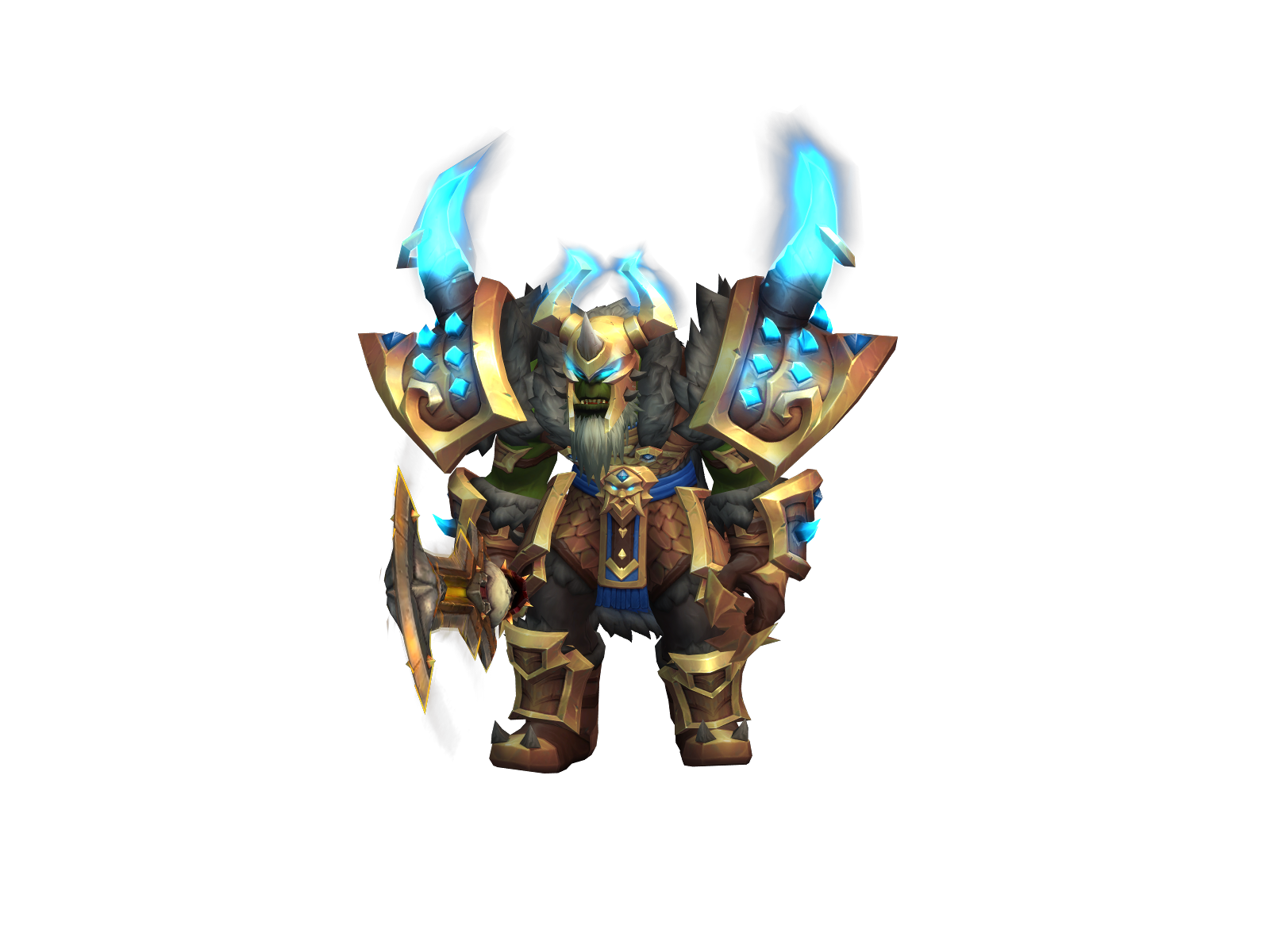 Wárs 3D character render