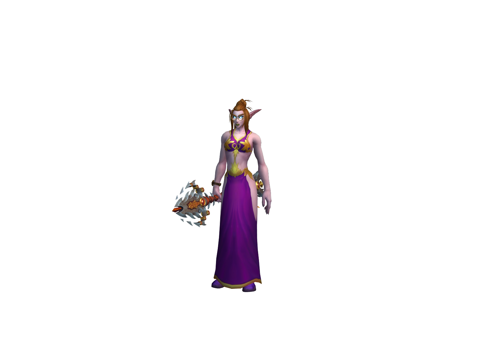 Ohseven 3D character render
