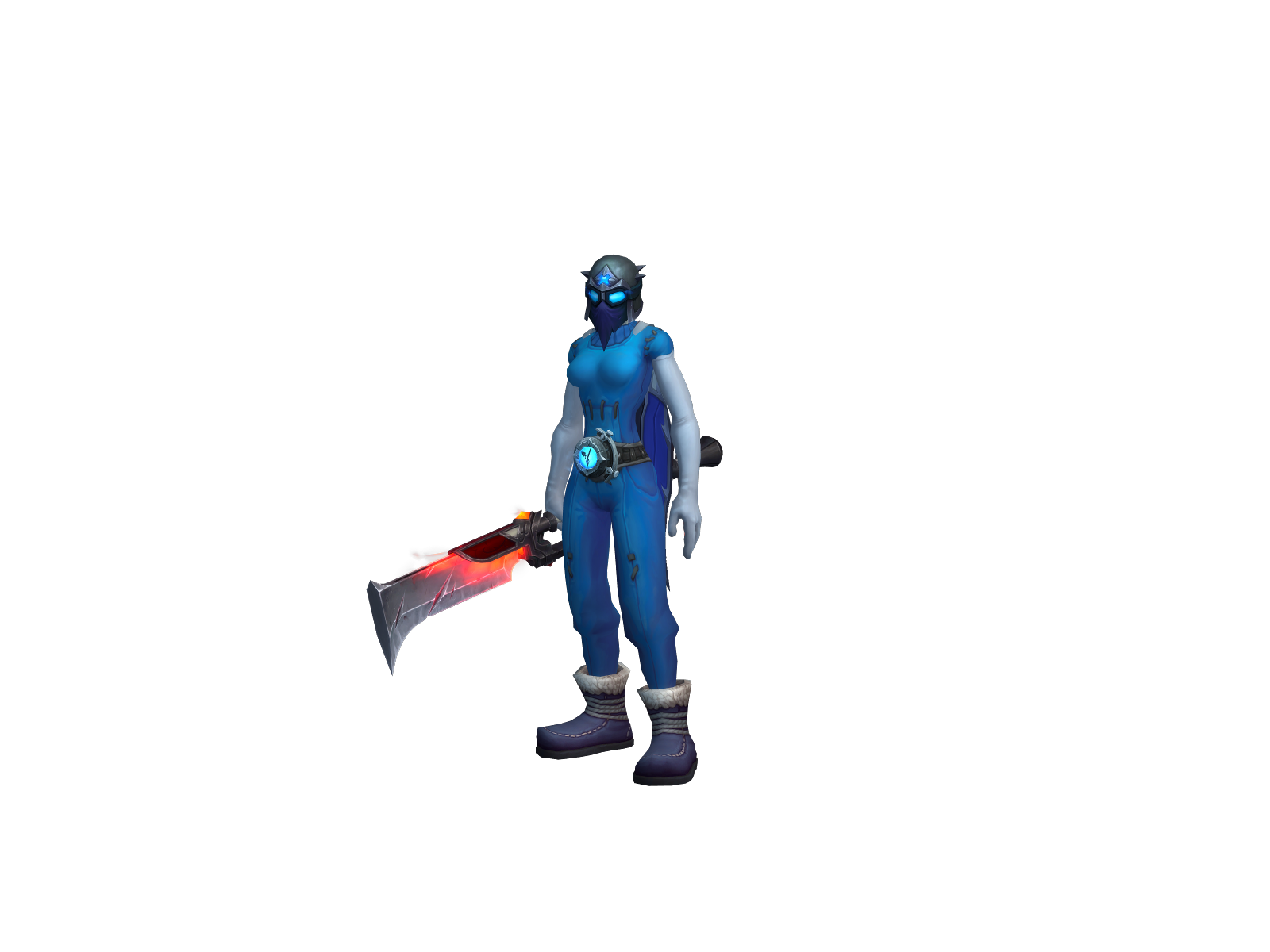 Druidk 3D character render
