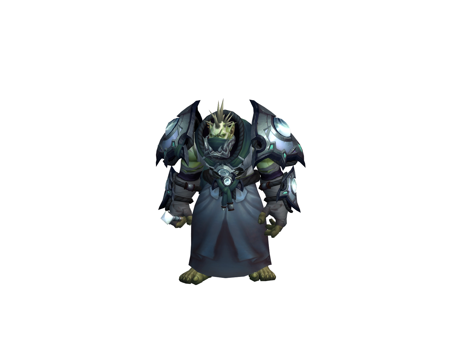 Monzk 3D character render