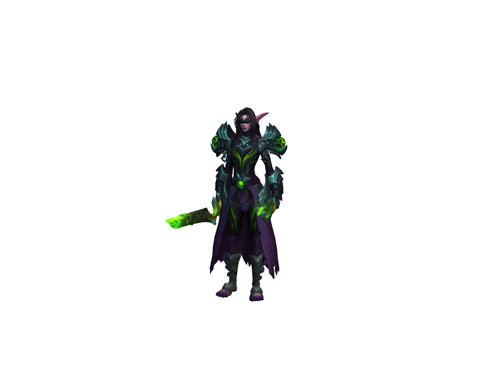 Ninenov 3D character render