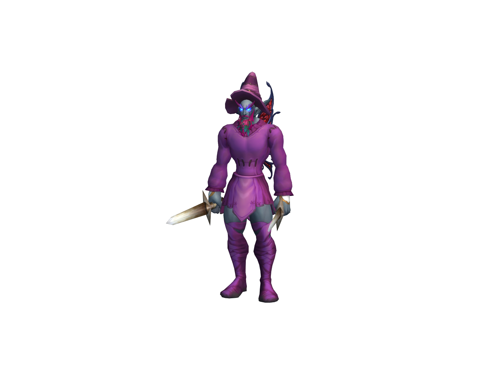 Aududu 3D character render