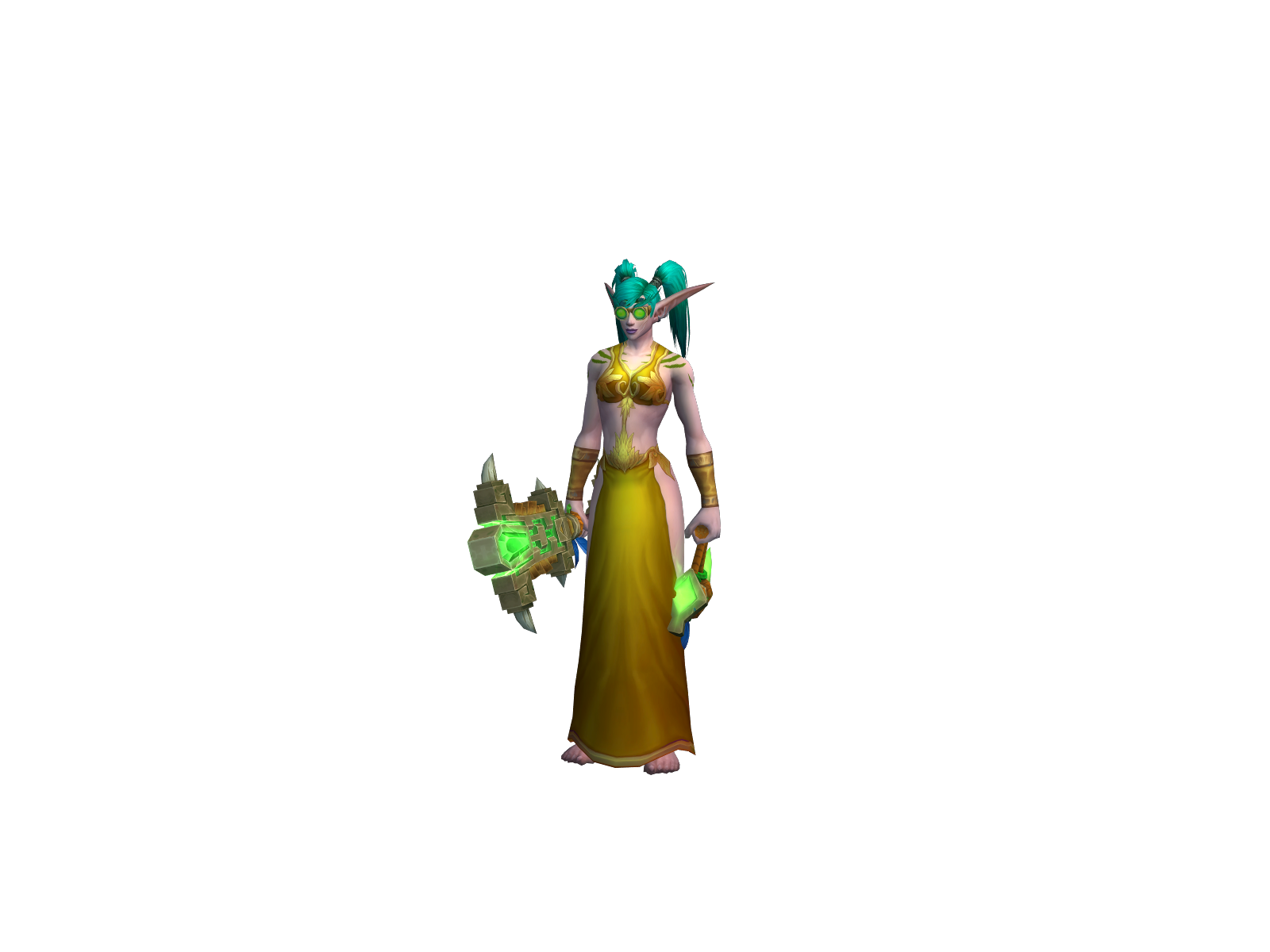Discappoints 3D character render